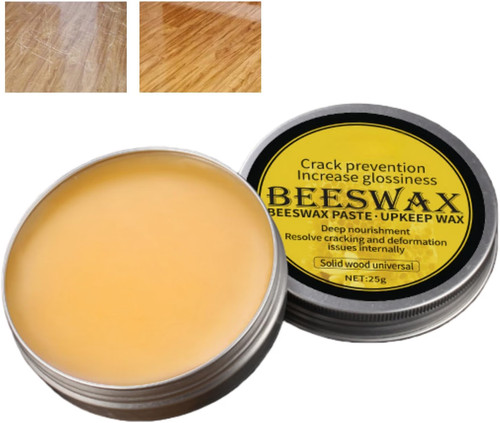 Pure beeswax polish for wood - pure,