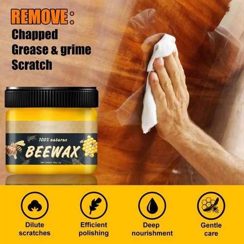 Beeswax polish for wood - polish,