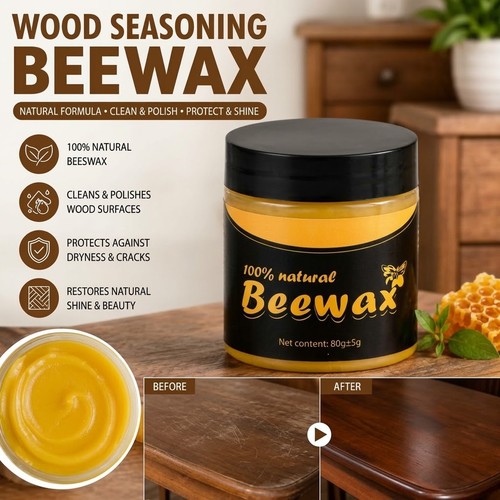 Wood seasoning beeswax - wood,