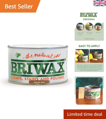 400g briwax tudor oak - tudor,