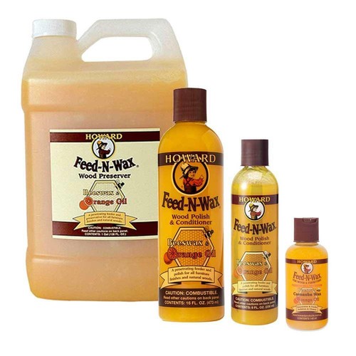 Howard feed wax wood polish - howard, feed-n-wax