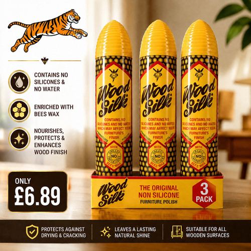 Non silicone wood silk aerosol - silicone,